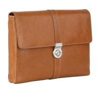 Leonhard Heyden Bergamo briefcase leather 37 cm laptop compartment brown