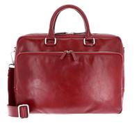 Leonhard Heyden Cambridge briefcase leather 40 cm red