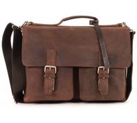 LEONHARD HEYDEN Cross Body Bag Salisbury Briefcase M Brown