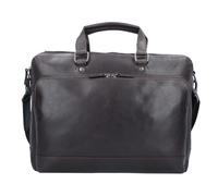 Leonhard Heyden Dakota briefcase leather 40 cm laptop compartment brown