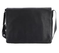 Leonhard Heyden The Hague Messenger Leather 31 cm black