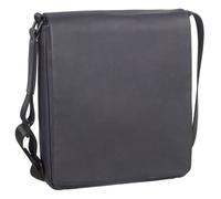 Leonhard Heyden Hague shoulder bag leather 23 cm gray