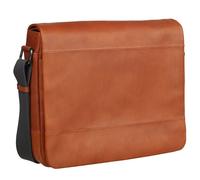 Leonhard Heyden Hamburg Messenger leather 32 cm laptop compartment brown