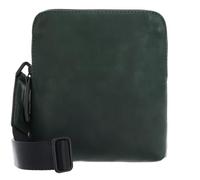 Leonhard Heyden Leather cross body bag Den Haag Messenger 6762 Olive dark green