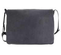 Leonhard Heyden cross body bag laptop bag with laptop compartment Den Haag Messenger Bag Grau dark grey