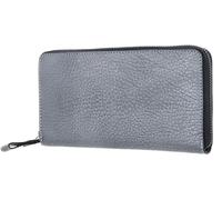 Leonhard Heyden Leather Purse Paris RV-Damenbörse 8005 Silber Blue-Grey