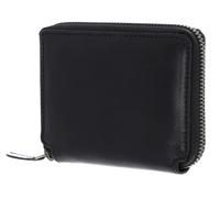 Leonhard Heyden Leather Purse Roma Zip Around Wallet Black