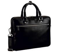 Leonhard Heyden Montreal Briefcase Leather 38 cm black