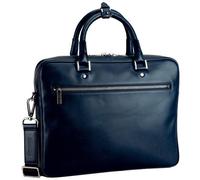 Leonhard Heyden Montreal Briefcase Leather 38 cm blue