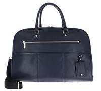 Leonhard Heyden Montreal Weekender travel bag Leather 52 cm blue