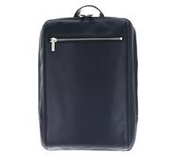 Leonhard Heyden Montreal Business backpack Leather 44 cm Laptop compartment blue