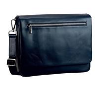 Leonhard Heyden Montreal Messenger Leather 36 cm blue
