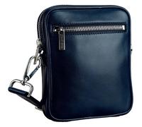 Leonhard Heyden Montreal Shoulder bag Leather 21 cm blue
