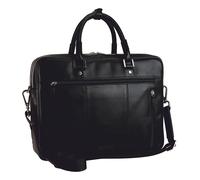 LEONHARD HEYDEN Montreal Zipped Briefcase 2 Compartments Black