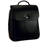 Leonhard Heyden Nizza City Backpack Leather 34 cm gray