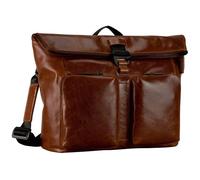 Leonhard Heyden Porto Messenger Leather 38 cm brown