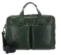 Leonhard Heyden Porto Briefcase Leather 39 cm green
