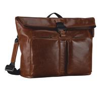 Leonhard Heyden Porto Messenger Leather 38 cm brown