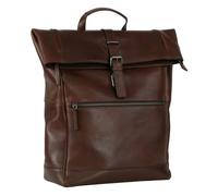 Leonhard Heyden Roma Business backpack Leather 40 cm Laptop compartment brown