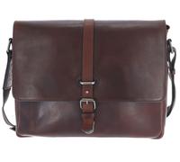 Leonhard Heyden Roma briefcase leather 35 cm laptop compartment brown