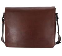 Leonhard Heyden Roma Messenger leather 31 cm laptop compartment brown