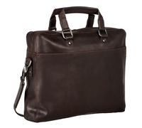Leonhard Heyden Dakota briefcase leather 37 cm brown