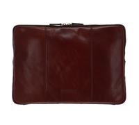 LEONHARD HEYDEN Zipped Laptop Case S Red Brown