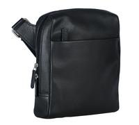 Leonhard Heyden Berlin shoulder bag leather 21 cm black