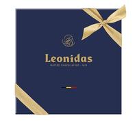 Leonidas Belgian Chocolate Assortment Gift Box (245 g, 16 pcs) - Navy Blue Box of Milk, White & Dark Belgian Chocolates | Pralines, Ganache, Truffles & Caramels | Luxury Gift Selection