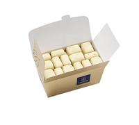 Leonidas Belgian Chocolate Manon Blanc & Manon Cafe' Coffee Butter Cream with Praline Base, With and Without Hazelnut (750g 42 pc Approx)