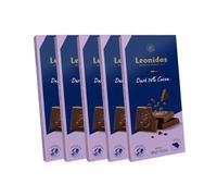 Leonidas Belgian Dark Chocolate Bars 70% Cocoa (6 x 100 g) - Premium Belgian Chocolatier Cocoa-Rich Bars | Intense Dark Chocolate Gift Pack | Luxury Chocolate for Gifting & Everyday Indulgence