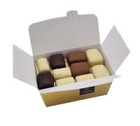 Leonidas Belgian Manon Café Chocolates Gift Box - Assorted White, Milk & Dark with Praline-Based Cream, Coffee Buttercream & Whole Hazelnut (500g ~24 Pieces)