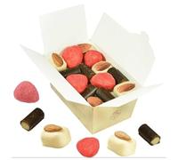 Leonidas Belgian Marzipan Chocolate Gift Box - 17 Piece Luxury Assortment with Dark Chocolate Pistachio, Strawberry marzipan & Bloc Amande