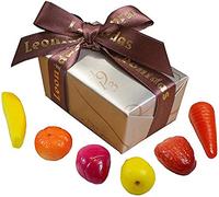 Leonidas Belgian Marzipan Fruits Gift Box - 48 Piece Luxury Assortment, Real Fruit Shaped Almond Marzipan, Fresh Imported Sweets, No Palm Oil (1.15kg)