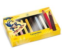 Leonidas Belgian Milk Chocolate Crayon Pencils for Kids (8 Pencils in Gift Box) - Fun Novelty Milk Chocolates | Pure Cocoa Butter, No Palm Oil | Luxury Belgian Chocolatier Gift