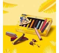 Leonidas Chocolate Gifts for Kids, Chocolate Creamy Milk Novelty Chocolate Pencils for Children, Unique Little Chocolate Box X 2