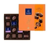 Leonidas Dark Chocolate Assortment - 235g Gift Box with 16 Belgian Chocolates - Truffles, Pralines, Ganache & Caramels - Premium Dark Chocolate Selection for Gifting or Indulgence