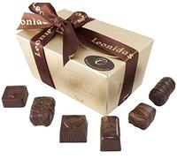 Leonidas Dark Chocolate Classic Selection, 22 Rich Belgian Truffles & Ganache, in Gift Box