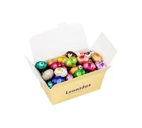 Leonidas Easter Mini Eggs Milk, Dark & White Chocolate Assortment, 80 Pieces - Belgian Assorted Mini Easter Eggs with Praline, Ganache & Caramel Fillings