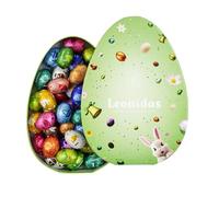 Leonidas Easter Oval Gift Box with 30 Mini Easter Eggs - Belgian Assorted Milk, Dark & White Chocolate Easter Eggs with Praline, Ganache & Caramel Fillings