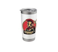 Leonidas I Spartan Warrior, Sparta Stainless Steel Insulated Tumbler