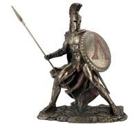 Leonidas King of Sparta Bronze Figurine Large