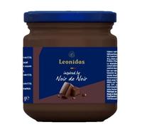 Leonidas Noir de Noir Dark Chocolate Spread - 300 g / 300 g Jar | 100% Cocoa Butter, No Palm Oil | Gourmet Belgian Spread for Toasts, Pastries & Desserts