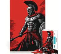 Leonidas of Sparta 1000 Piece Jigsaw Puzzle for Teenagers Sharp Thinking Perfect Connection Fun Activity Xmas Surprise (50x75cm)