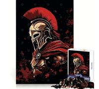 Leonidas of Sparta Jigsaw Puzzles 1000 Pieces for Adults Creative Play Sharp Detail Real Challenge Home Art (50x75cm)