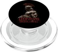 Leonidas Sparta 540 A.C Spartan with helmet PopSockets PopGrip for MagSafe