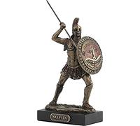 Leonidas The King of Sparta (Cold Cast Bronze Statue / Sculpture 12.5 cm / 4.92 in)
