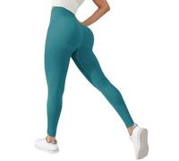 Leonie & Co 3D Anti-Cellulite Leggings, Leonie and Co Anti-Cellulite Compression Leggings - Slimming High Waisted Seamless Yoga Fitness Pants Sport Pants Riding Leggings, 01-green, L