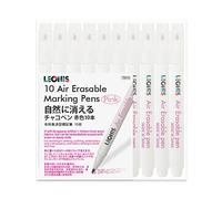 LEONIS Disappearing Ink Fabric Marking Pen Pink 10 Count Pack [ 78010 ]