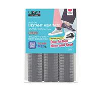 LEONIS Iron-on Instant Hem Tape 25mm x 10m (1 inch x 11 yds) Dark Gray [ 78005 ]